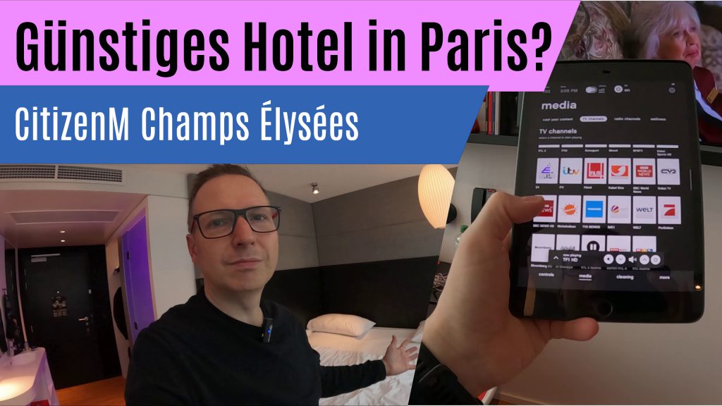 CitizenM Hotel Paris Champs Élysées Test Review