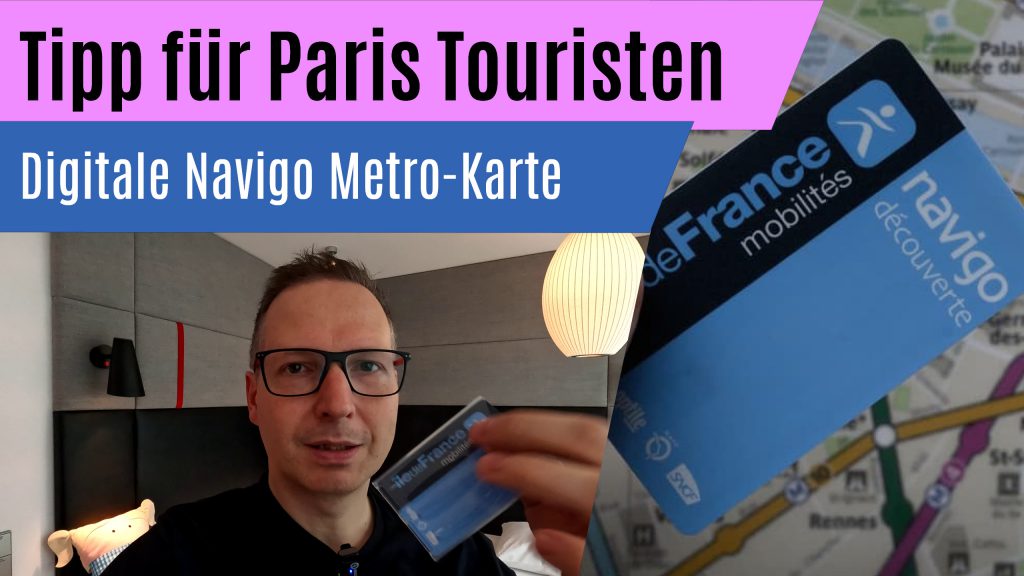 Geheimtipp für Paris Touristen Navigo Metro Karte Flatrate Test Review